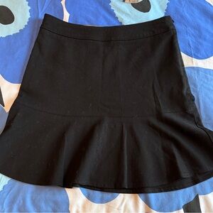 Gap Stretch Cotton Mini Skirt with Bias Flared Panel -Looks Brand New - 10 (6-8)